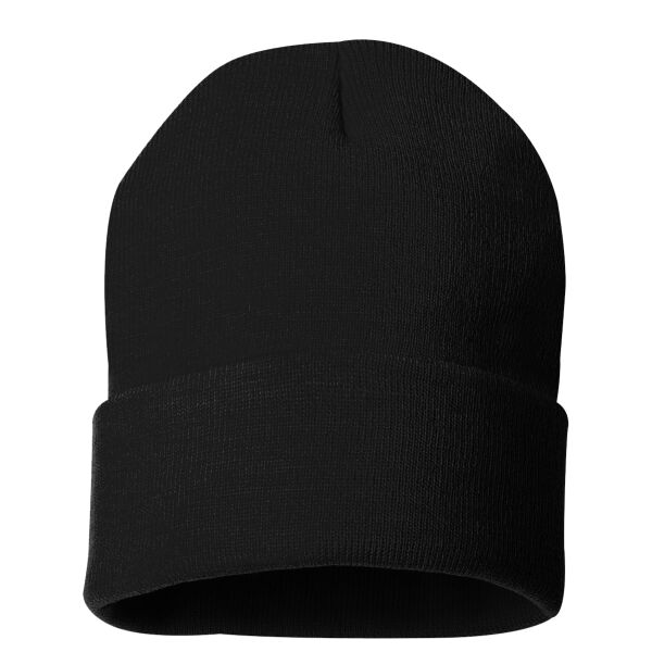 12" Solid Knit Beanie Thumbnail